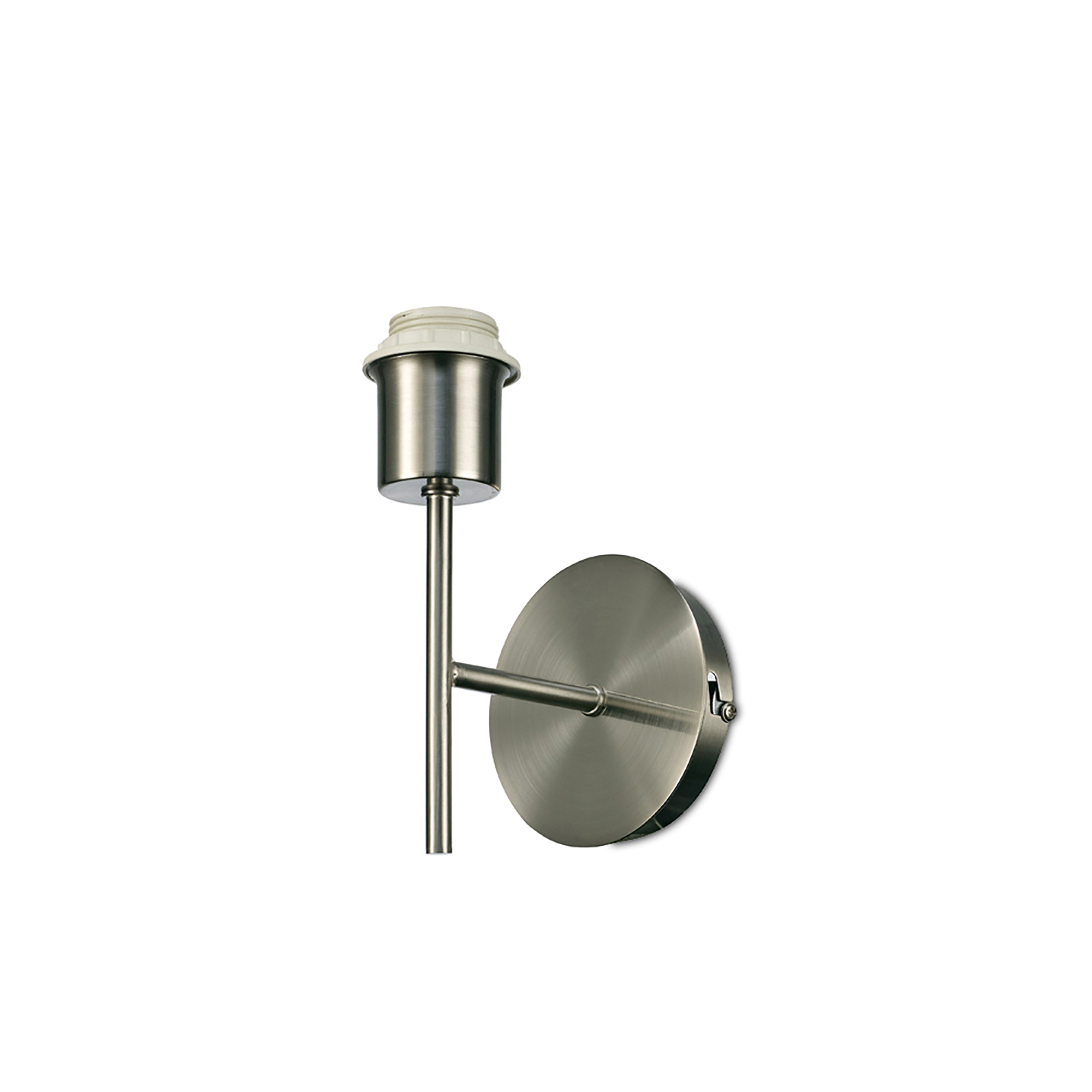 D0371  Carlton Wall Lamp 1 Light Satin Nickel